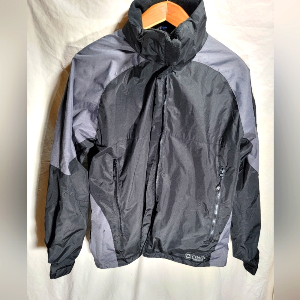 Chaps Large Reversible Double Zipper Insulated Gr… - image 1